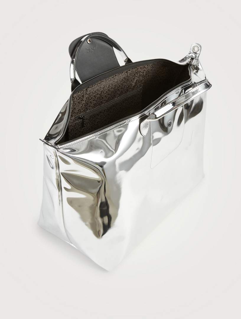 LONGCHAMP Large Le Pliage Metallic Travel Bag | Holt Renfrew