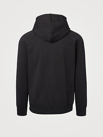 REIGNING CHAMP Midweight Terry Cotton Hoodie  Black