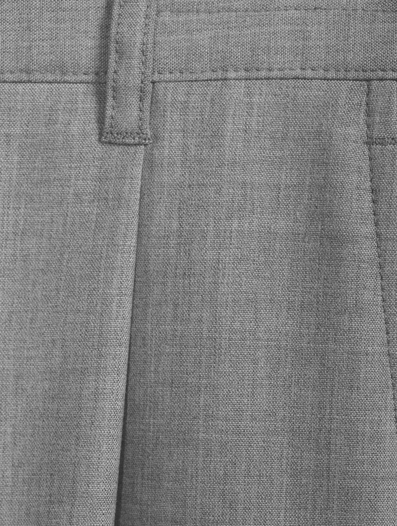 POLO RALPH LAUREN PINSTRIPED DOUBLE-KNIT JOGGER PANT, Grey Men's Casual  Pants