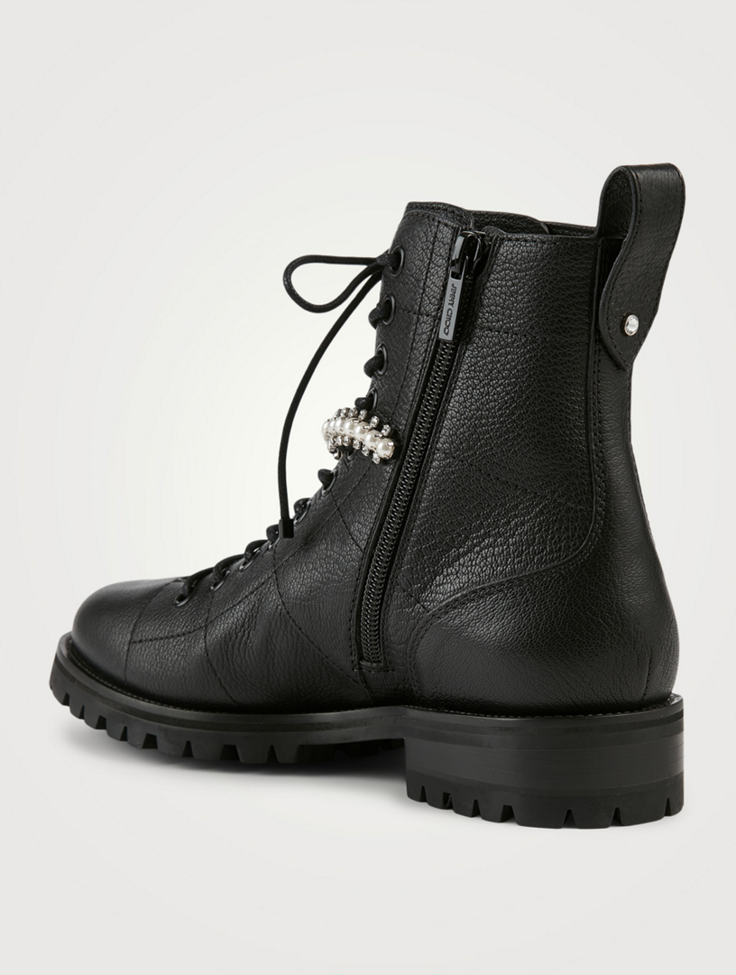 Jimmy choo cruz combat on sale boots