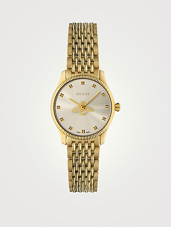 GUCCI G-Timeless Bracelet Watch  Metallic