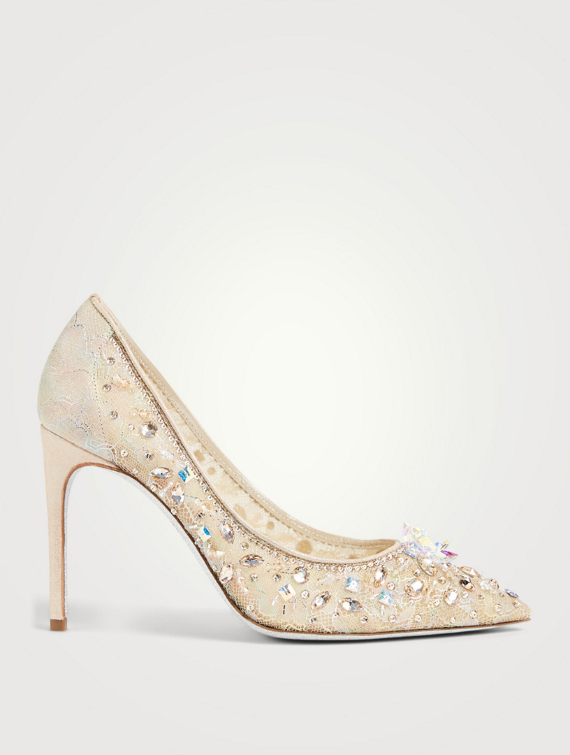 Rene caovilla best sale cinderella shoes