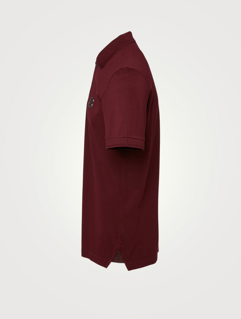 Cotton-Blend Polo With Tonal Logo