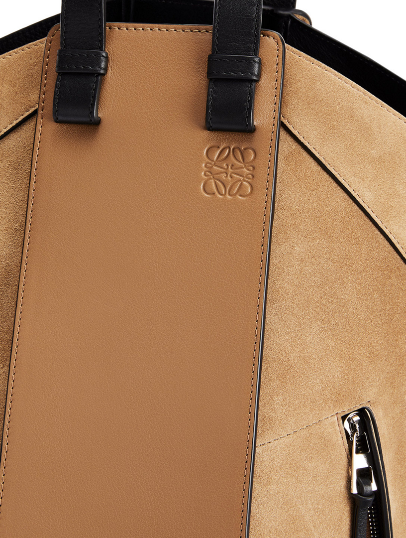 Hammock Leather And Suede Tote Bag