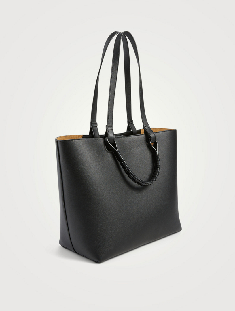 LOEWE Anagram Leather Tote Bag | Holt Renfrew