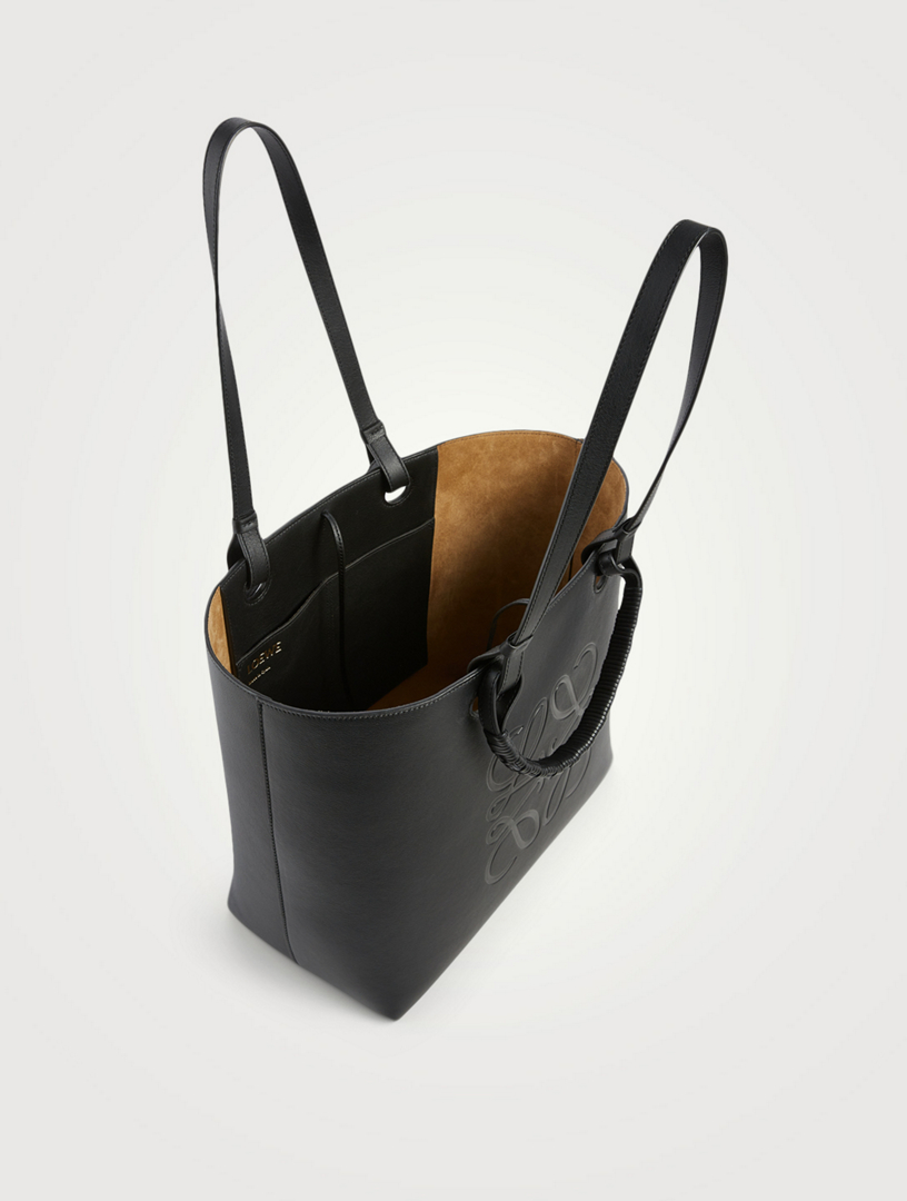 LOEWE Anagram Leather Tote Bag | Holt Renfrew
