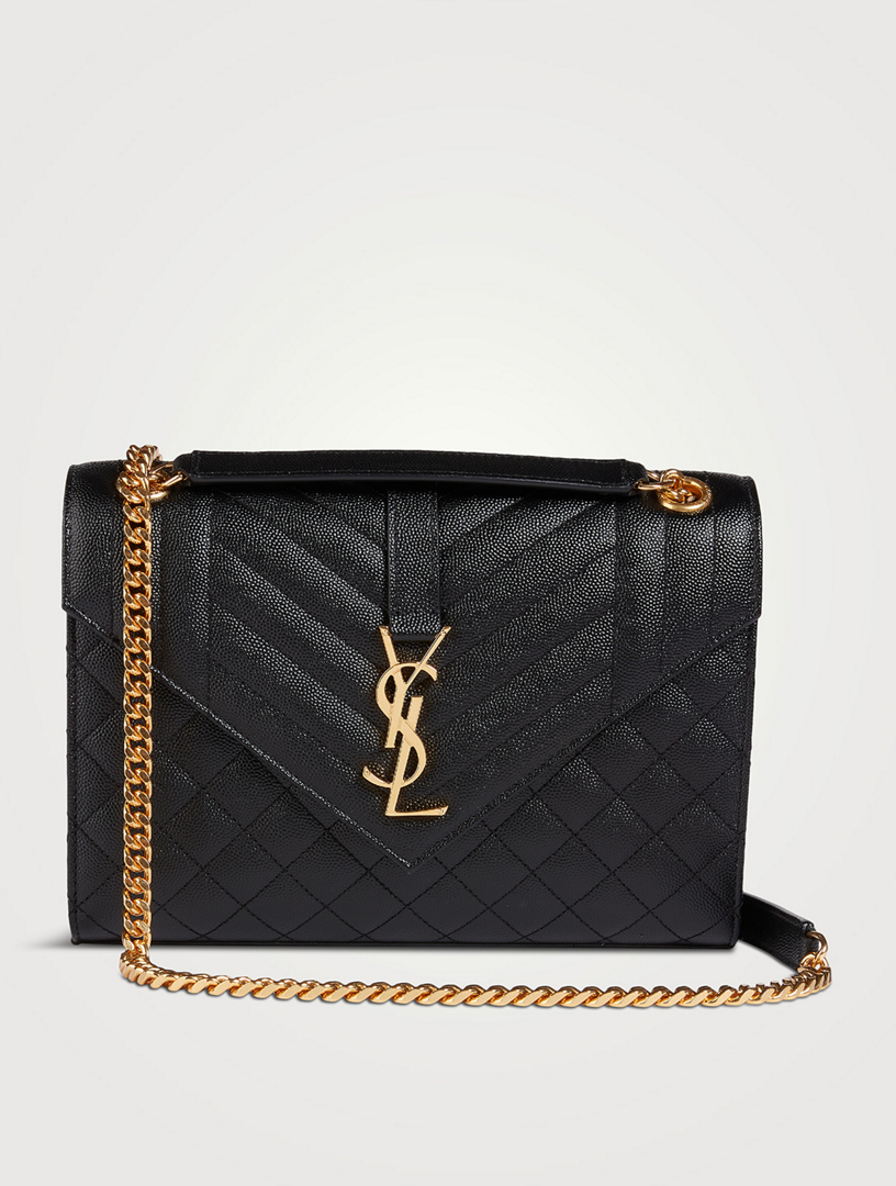 Ysl envelope shoulder on sale bag