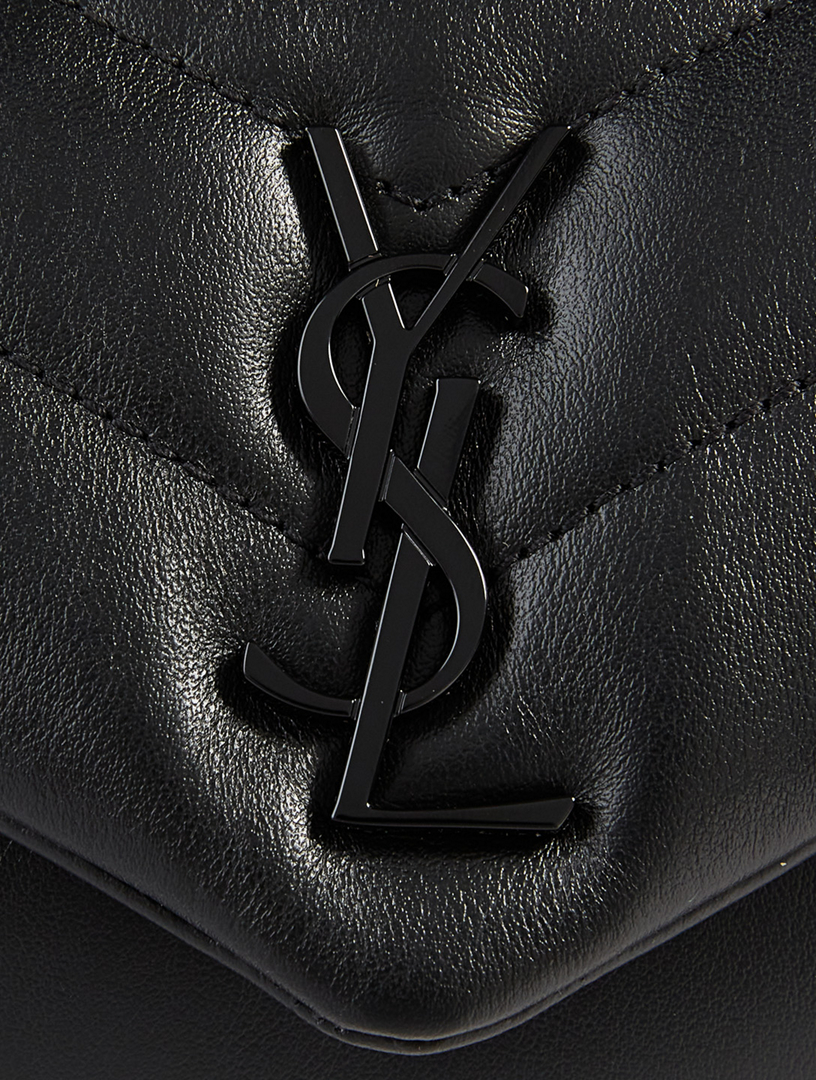 SAINT LAURENT Toy Loulou YSL Monogram Leather Crossbody Bag | Holt Renfrew