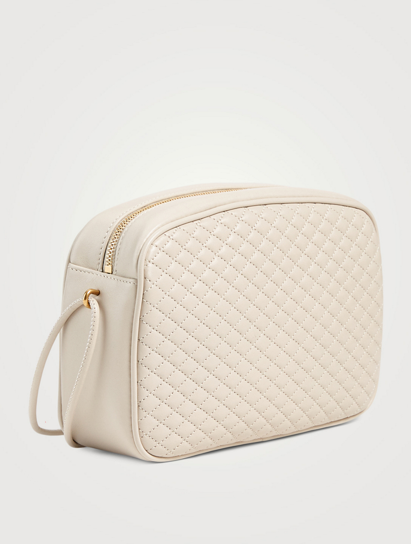 SAINT LAURENT Victoire YSL Monogram Leather Camera Bag | Holt Renfrew