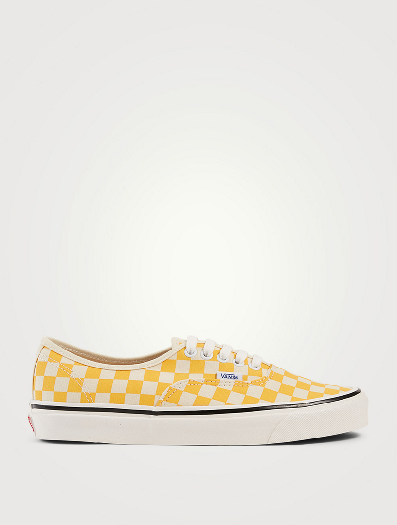 Vans carreaux outlet jaune