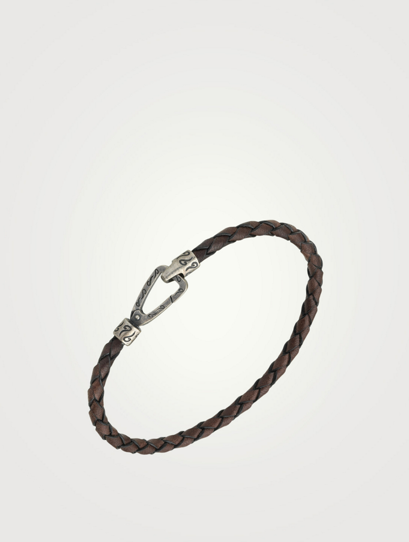 MARCO DAL MASO Lash Single Leather Cord Bracelet