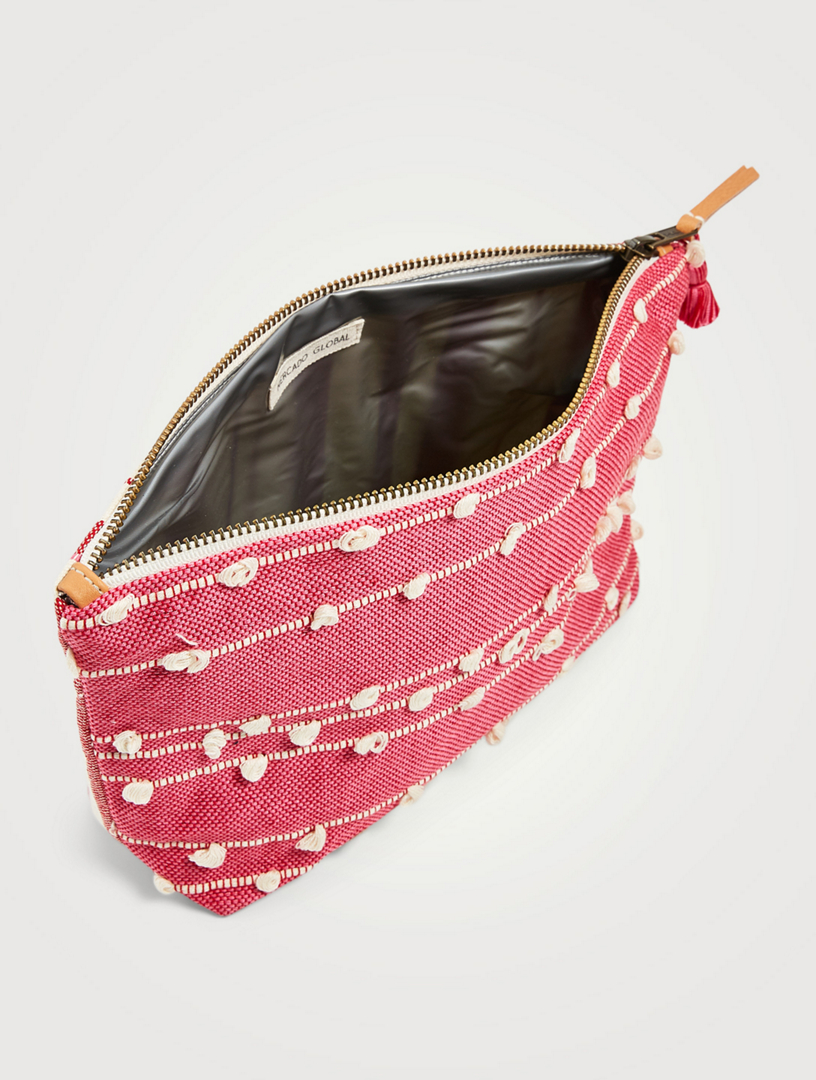 Cristina Cotton Cosmetic Pouch