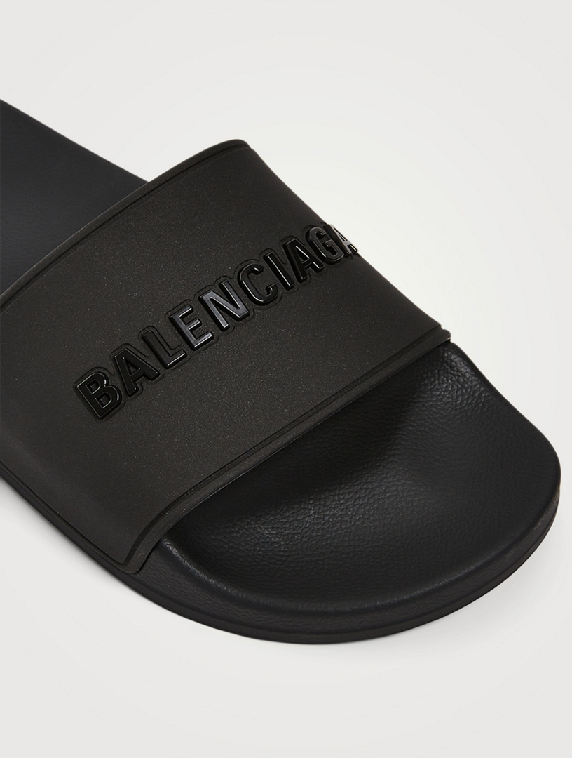 Balenciaga slide sandals online