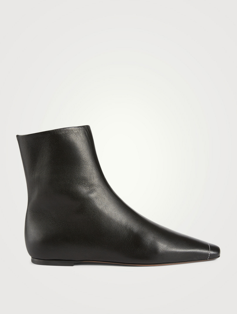 Menea Leather Ankle Boots