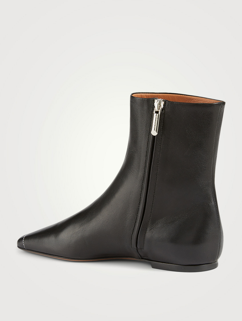 Menea Leather Ankle Boots