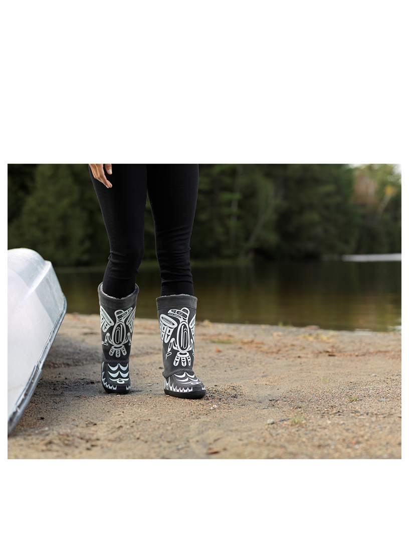 Corinne Hunt Tamarak Suede Mukluks