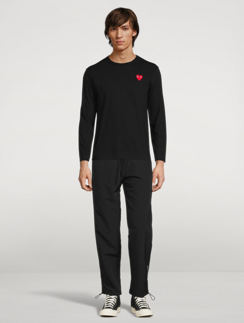 Comme des Garçons black long sleeve double layered mesh top – sonomama  sonomama