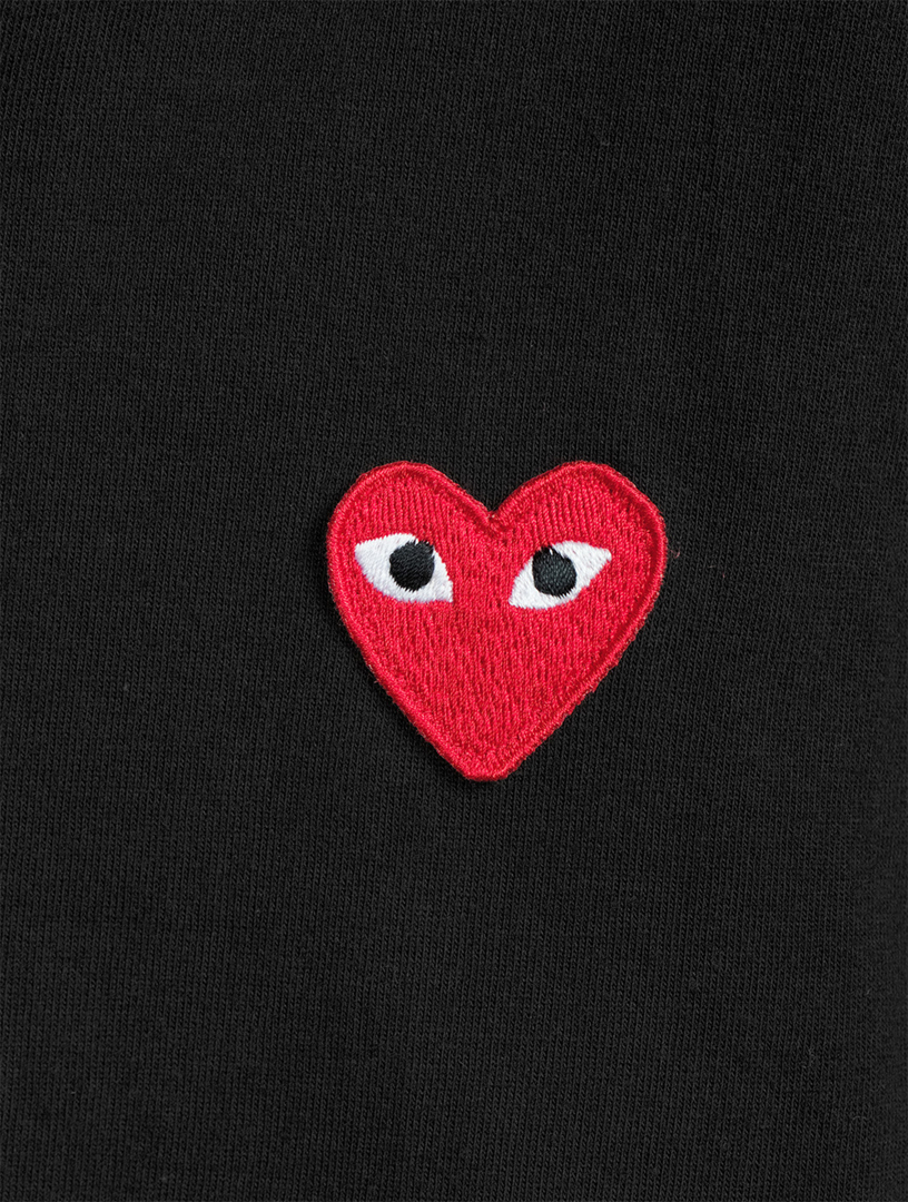 COMME DES GARÇONS PLAY Heart Long Sleeve T-Shirt | Holt Renfrew