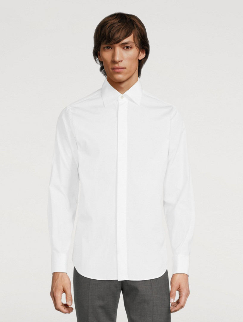 Canali tuxedo sale shirt