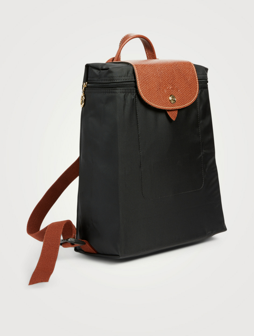 All black longchamp discount backpack