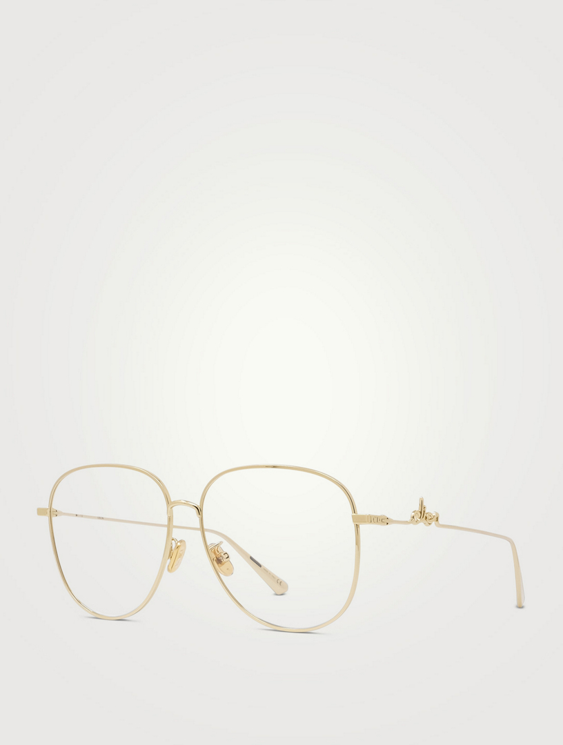 DiorSignatureO AU Aviator Optical Glasses