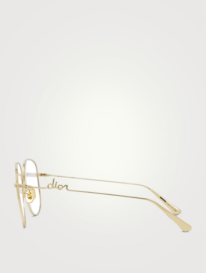 DiorSignatureO AU Aviator Optical Glasses