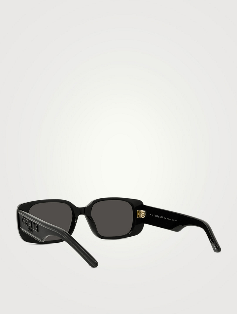 DIOR EYEWEAR DioRider S2U Rectangle-Frame Acetate Mirrored Sunglasses for  Men