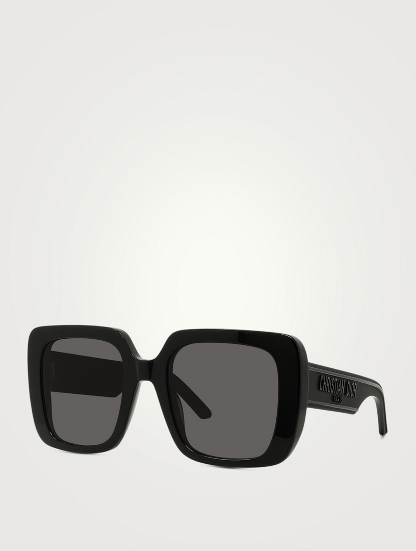 Dior black square clearance sunglasses