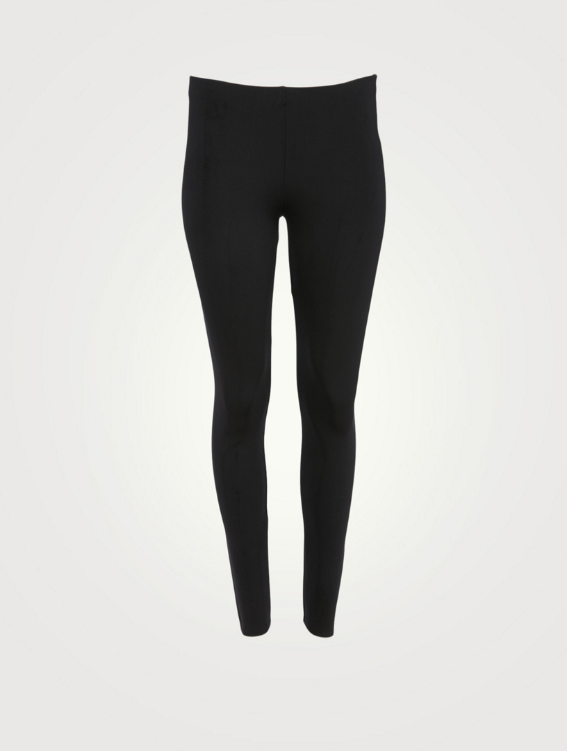 SKIMS Waffle Knit Thermal Cotton blend High Waisted Jogged Leggings Black  medium - $26 - From Nolan