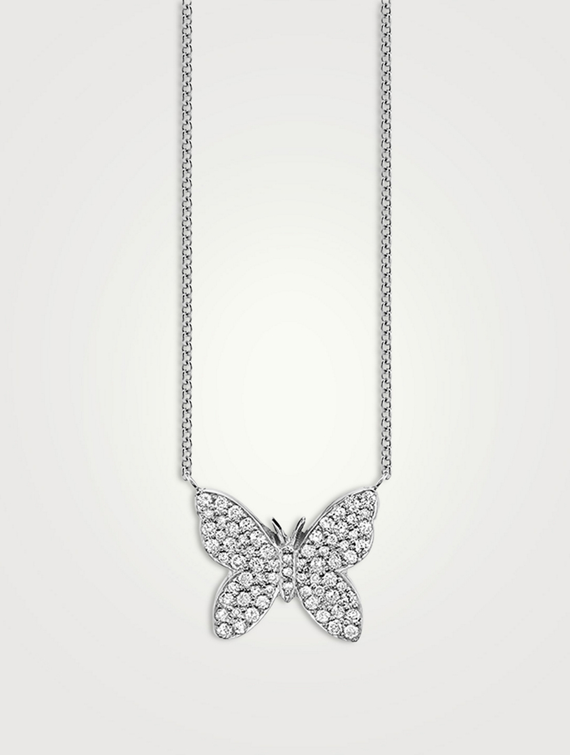 Sydney evan hot sale butterfly necklace