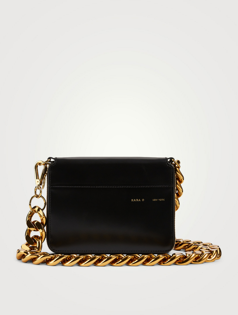 KARA Large Bike Leather Wallet Chain Crossbody Bag | Holt Renfrew