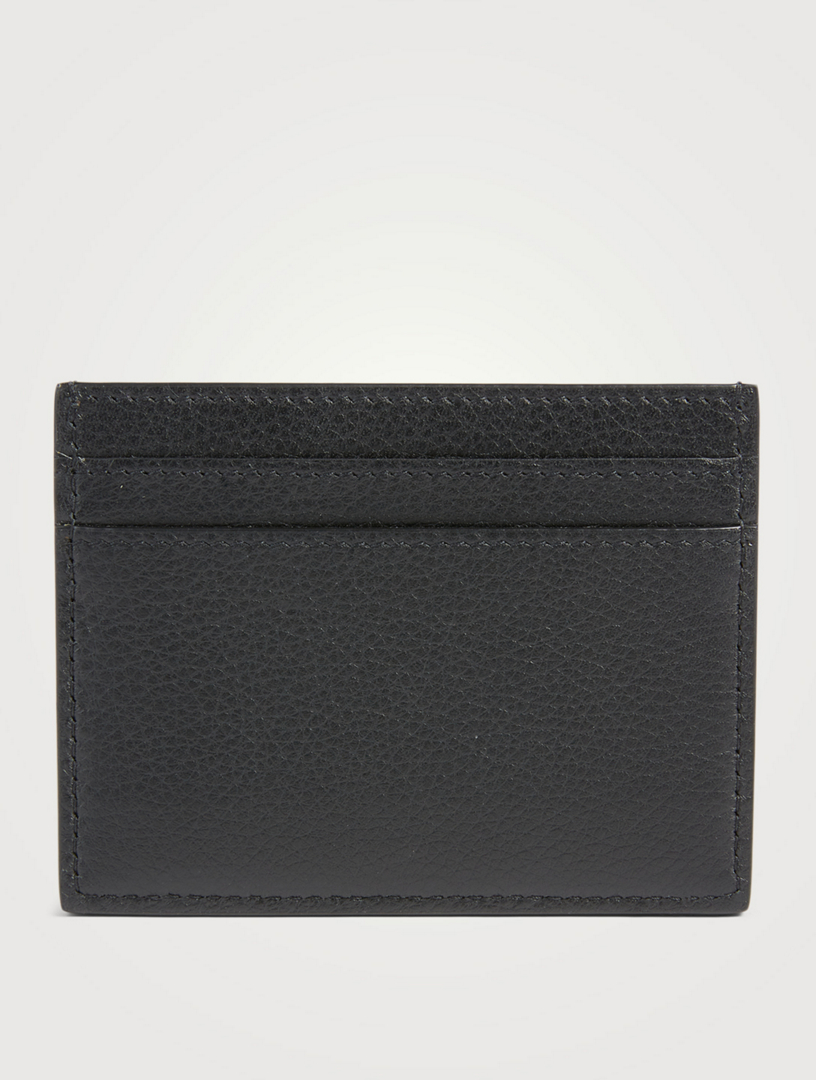 Tiny YSL Monogram Leather Card Holder