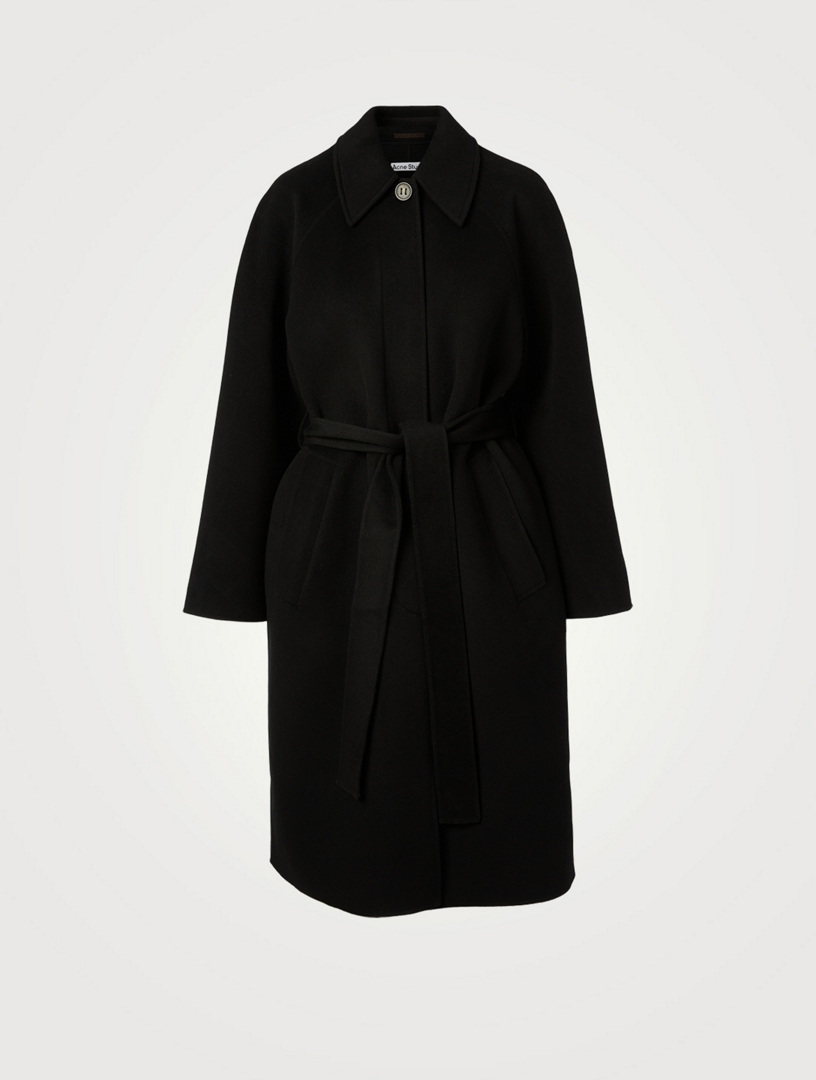 Wool Belted Coat