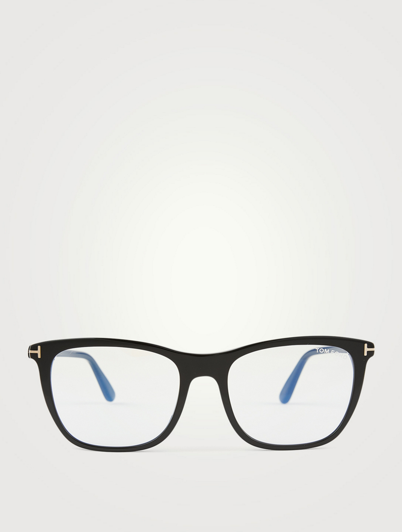 Lunettes de vue rectangulaire verre Blue Block