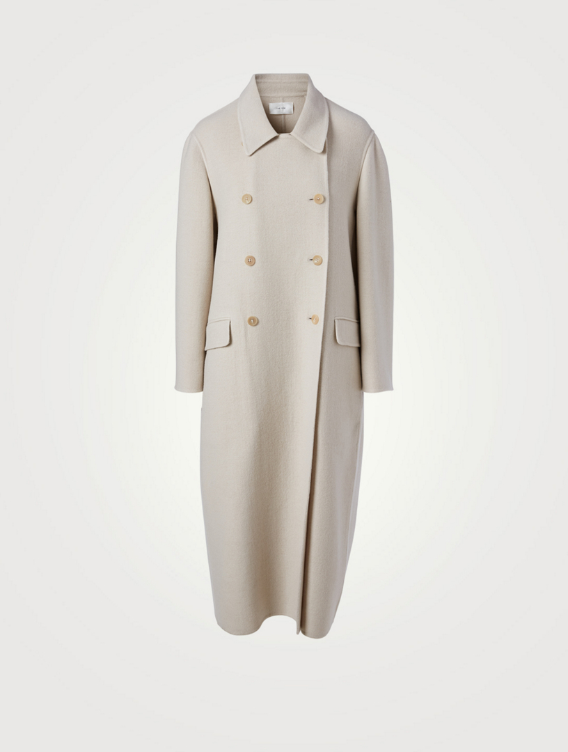 Dilona Brushed Cashmere Long Coat