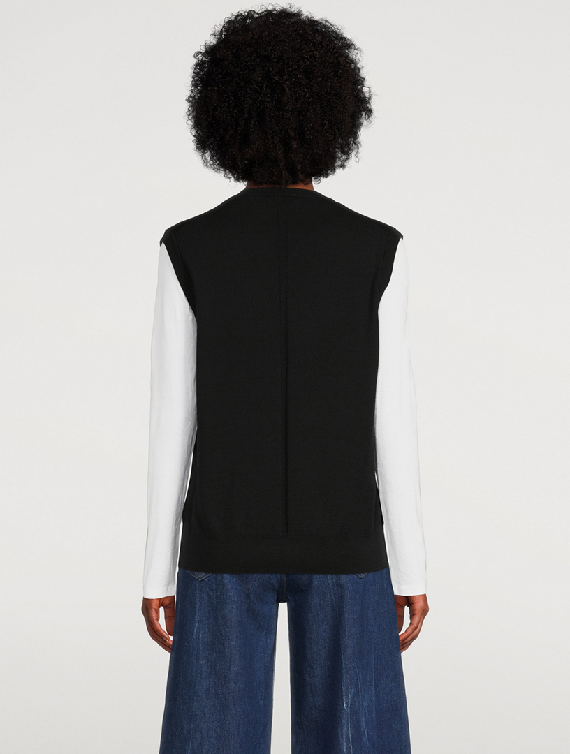 THE ROW Cremona Wool And Cashmere Sweater Vest Holt Renfrew