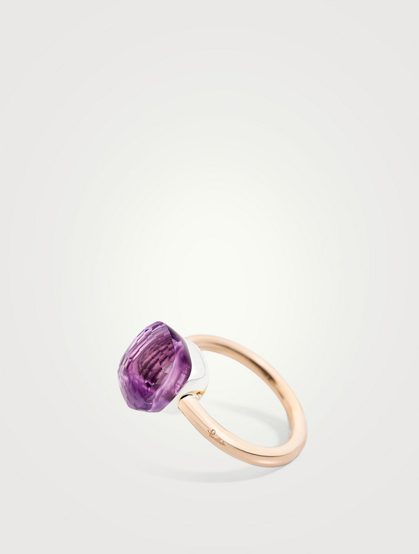 Pomellato amethyst sale ring