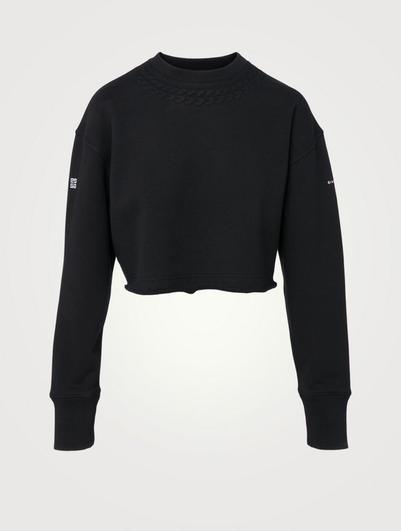 Givenchy cropped outlet sweatshirt