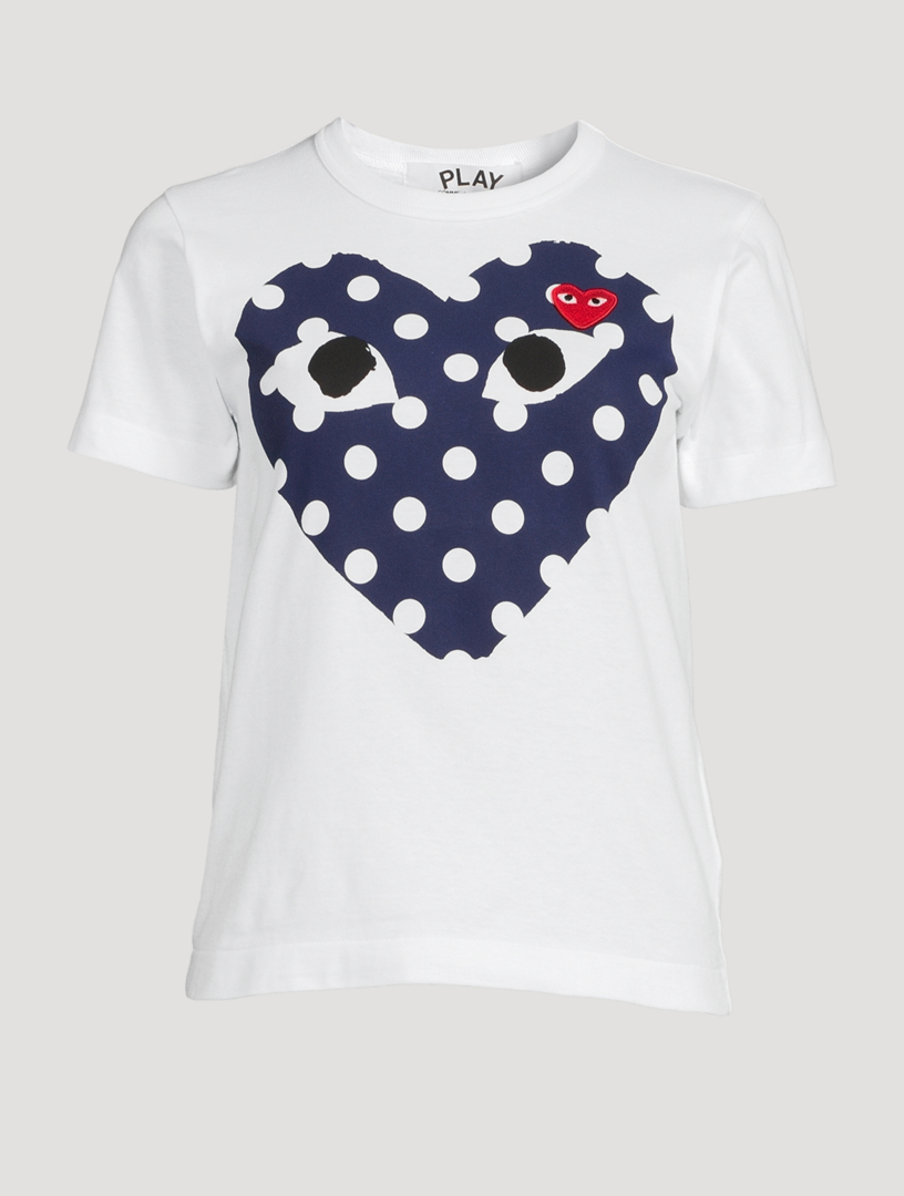 Comme des garcons dot shirt best sale