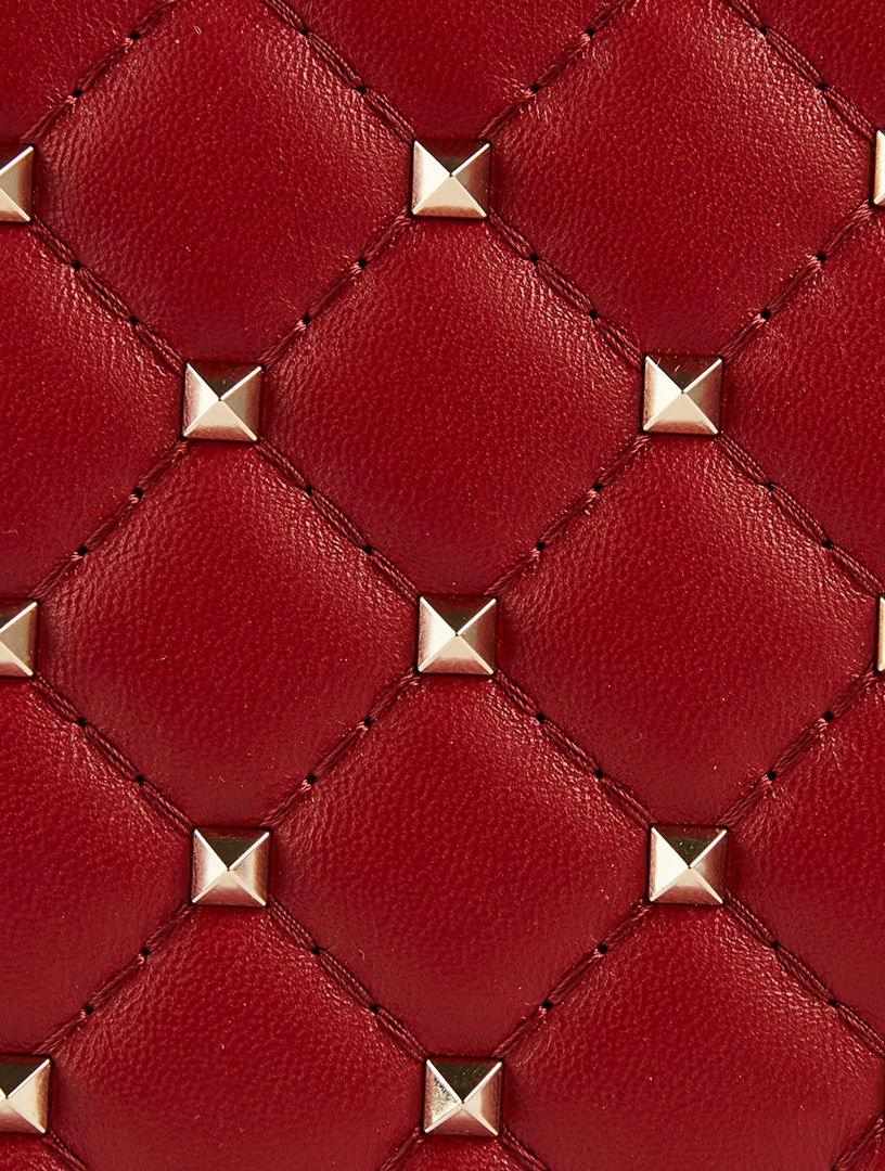 Medium Rockstud Spike Leather Bag