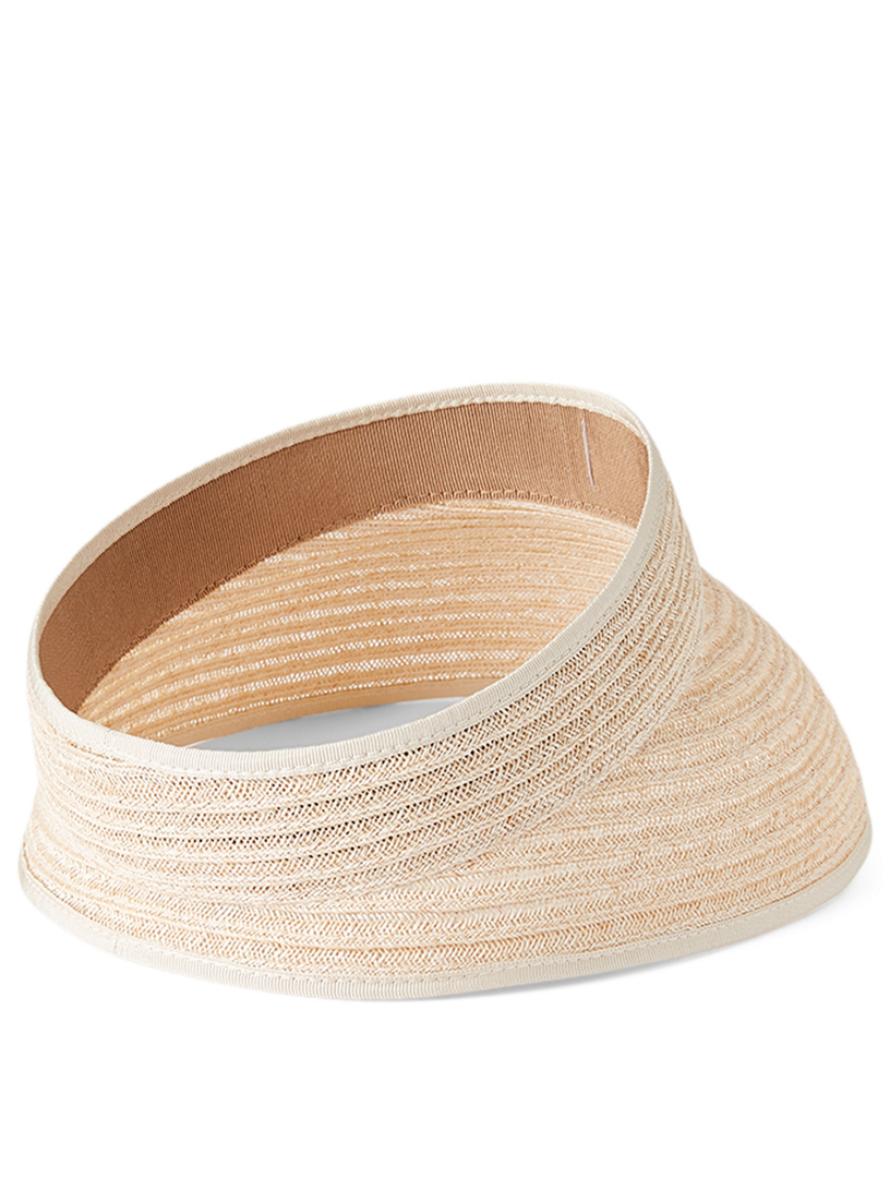 Patty Straw Visor Hat