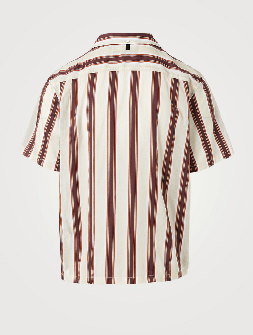 Japanese Avery Shirt Striped Print