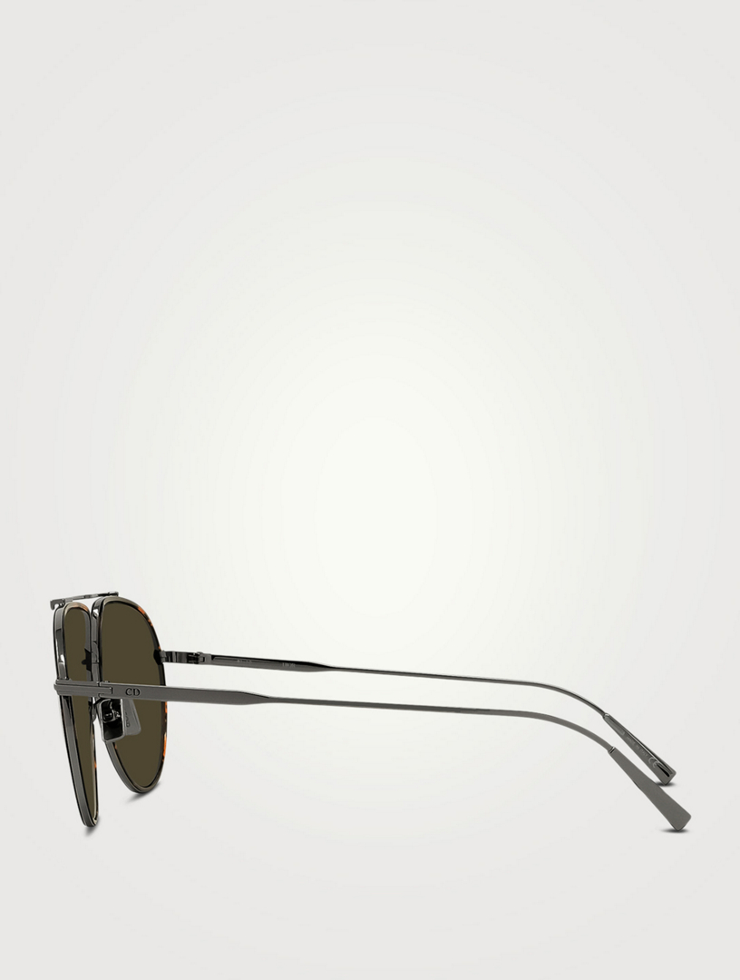 DiorBlackSuit AU Aviator Sunglasses