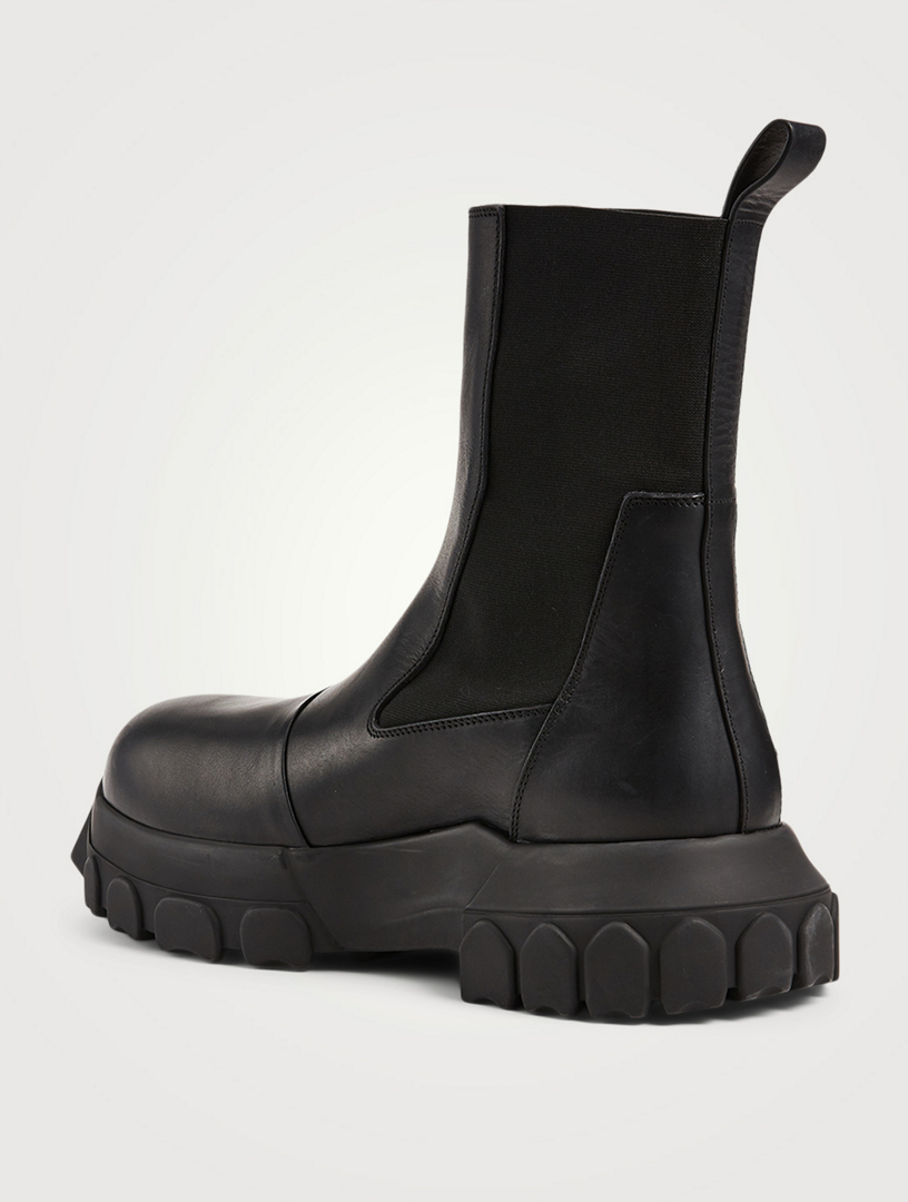 RICK OWENS Beatle Bozo Tractor Ankle Boots | Holt Renfrew