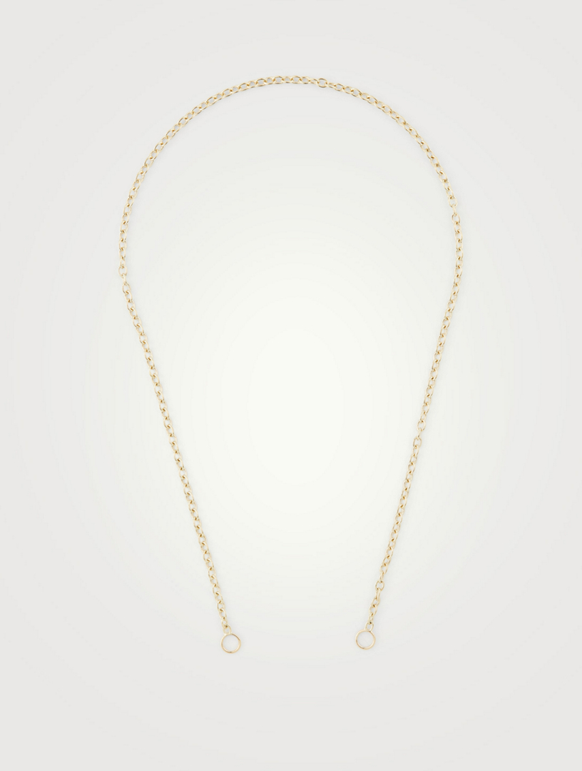 14K Yellow Gold Pulley Chain