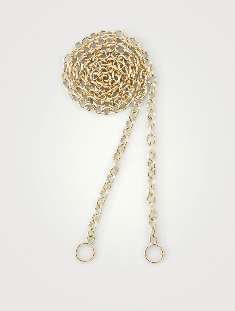 14K Yellow Gold Pulley Chain