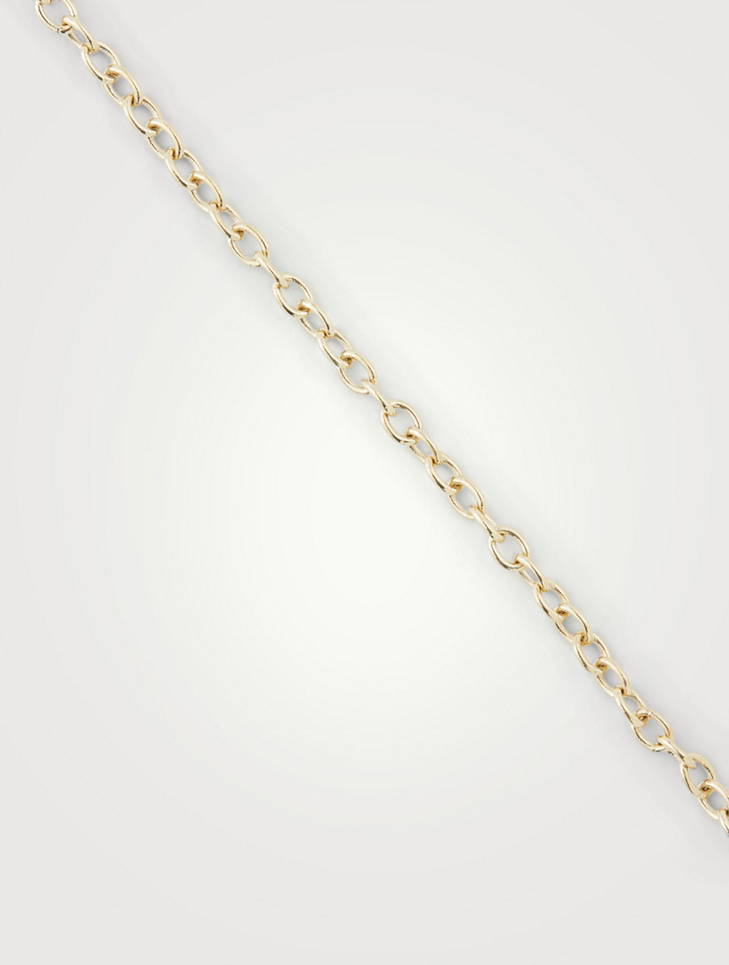 14K Yellow Gold Pulley Chain