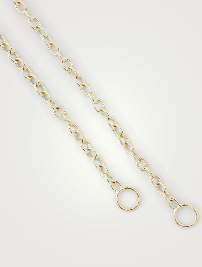 14K Yellow Gold Pulley Chain