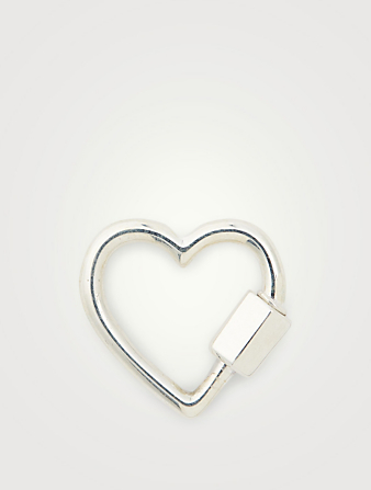 Sterling Silver Heart Lock