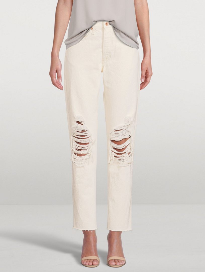 Rosa Mid-Rise Boyfriend Jeans